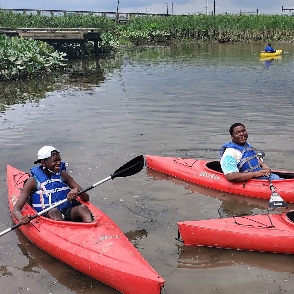 Trail Ambassadors Youth Development Program kayaking