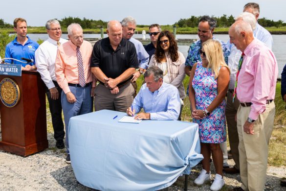 Clean Water Signing 2021 by Governor Carney