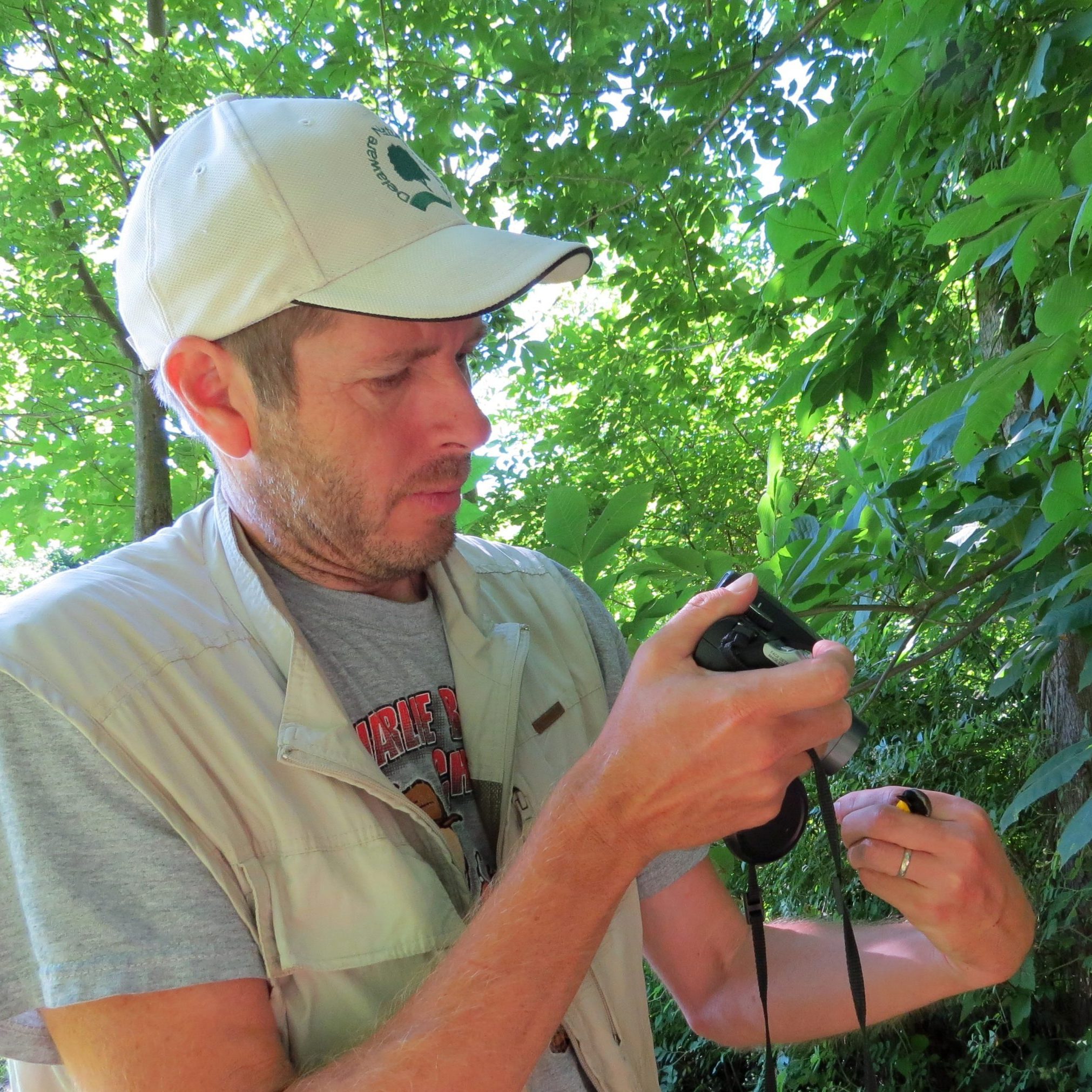 Ian Stewart, Ornithologist, Bird Banding at Bucktoe