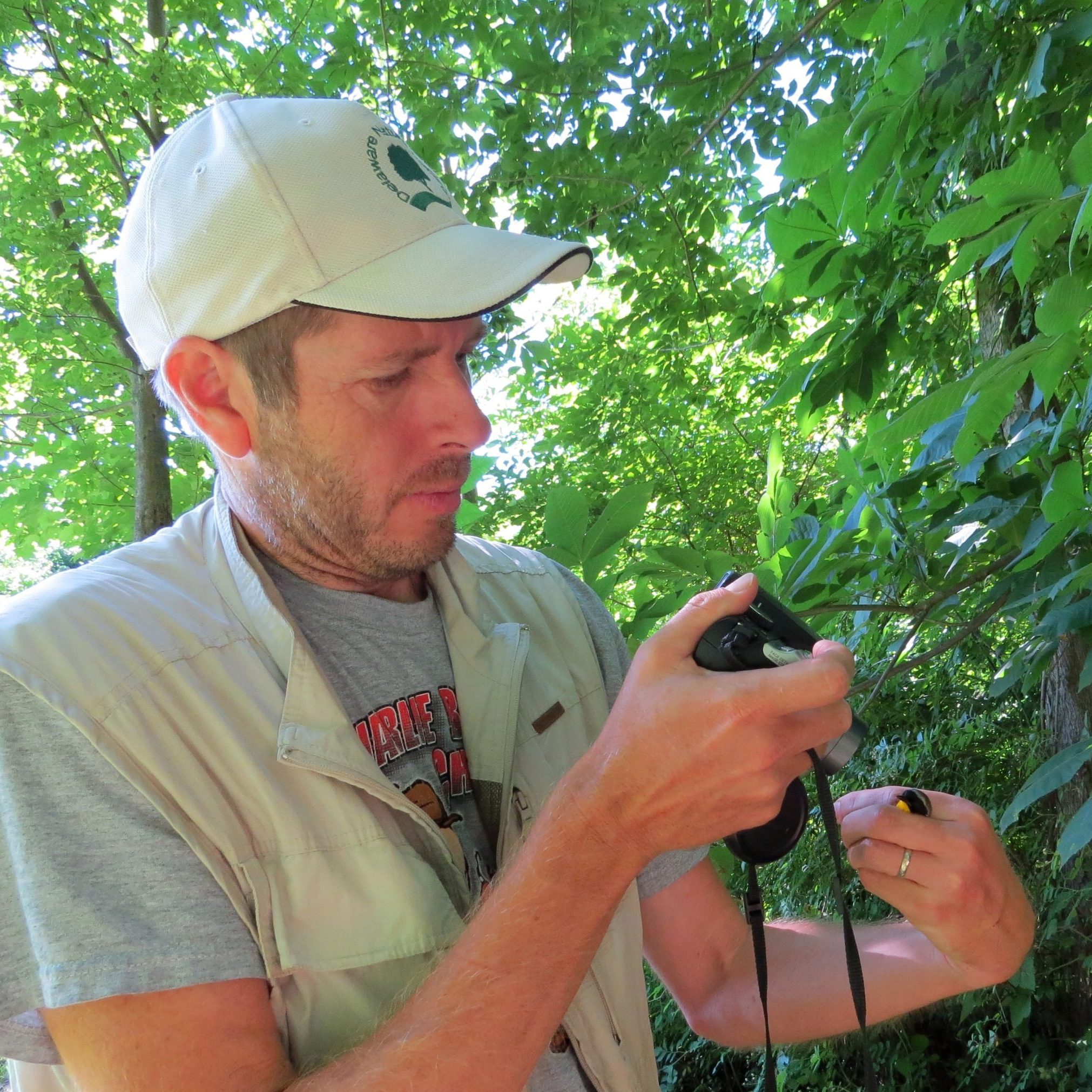 Ian Stewart, Ornithologist, Bird Banding at Bucktoe