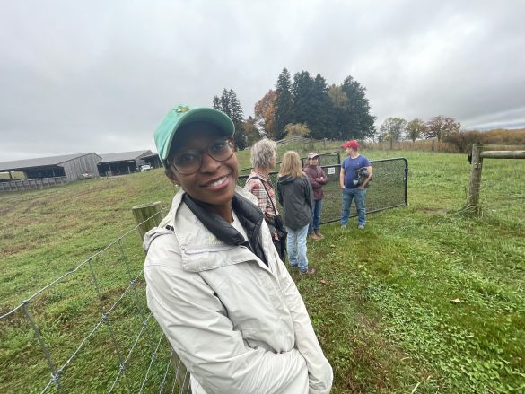 Delaware chestnut featured on WHYY - special hike for Nanticoke tribe member - photography by Cris Barrish